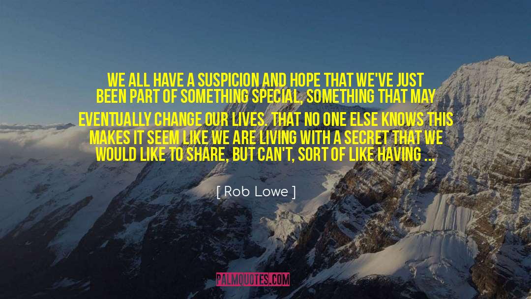 Intelligent Living quotes by Rob Lowe