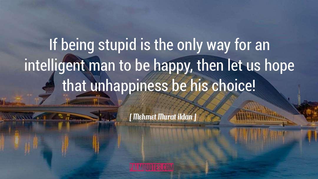 Intelligent Man quotes by Mehmet Murat Ildan