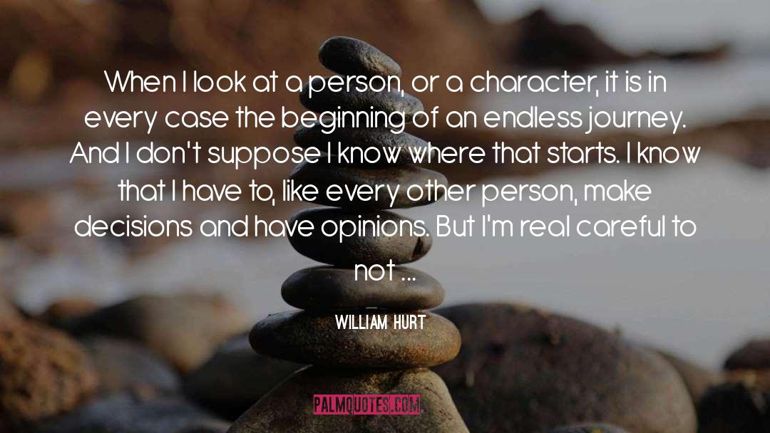 Intelligent Person quotes by William Hurt