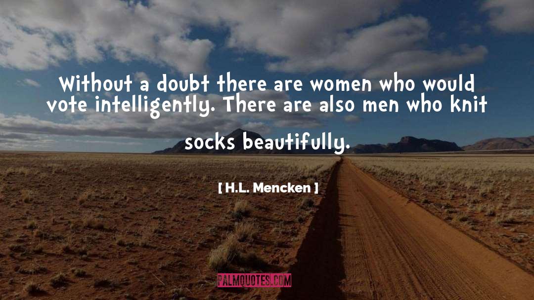 Intelligently quotes by H.L. Mencken