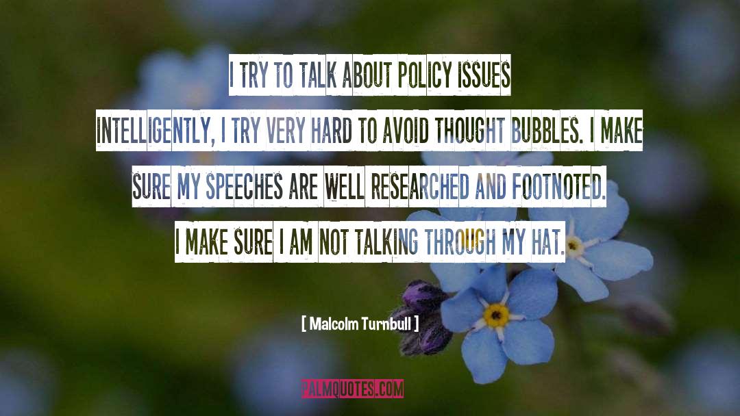 Intelligently quotes by Malcolm Turnbull