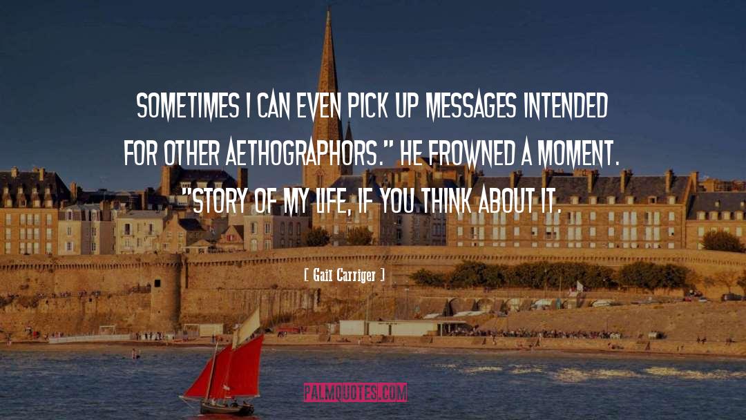 Intended quotes by Gail Carriger