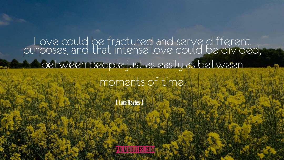 Intense Love quotes by Luke Davies