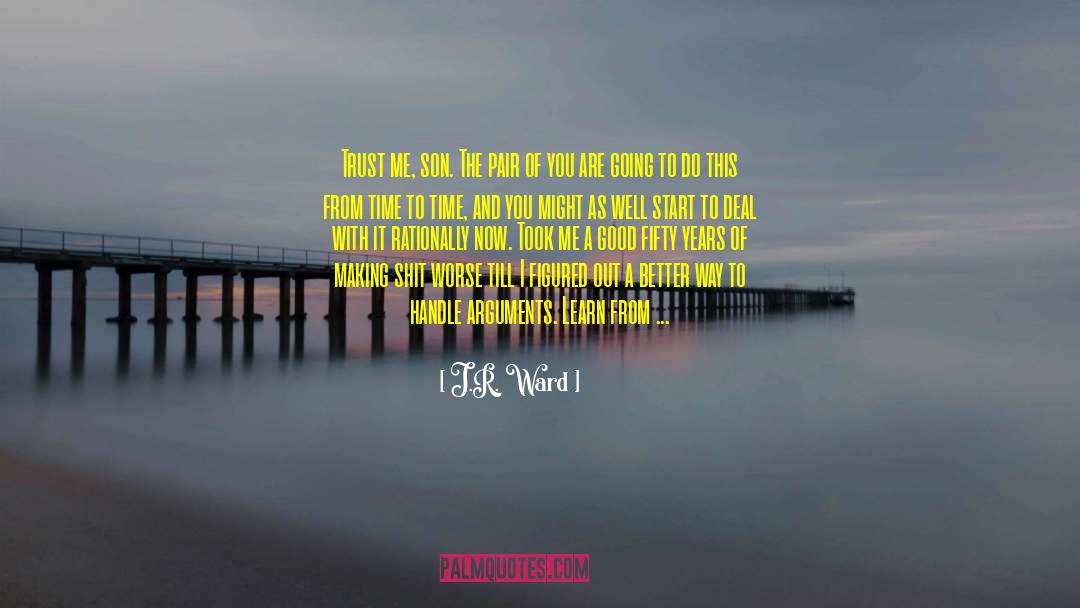Intense Love quotes by J.R. Ward
