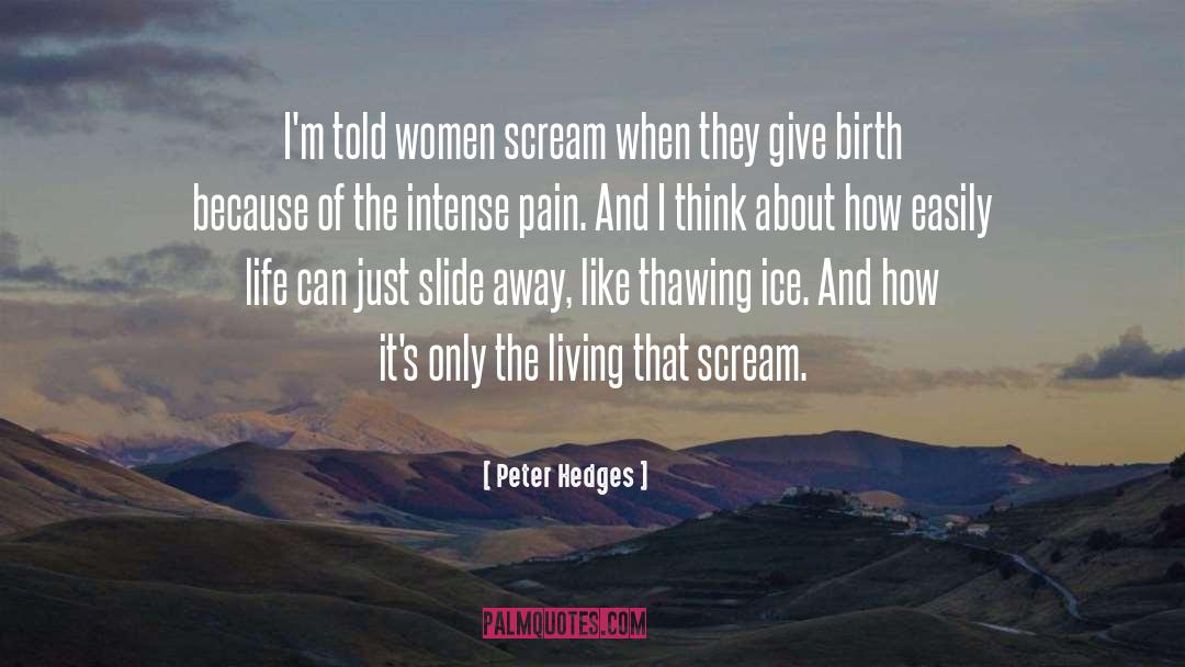 Intense Pain quotes by Peter Hedges