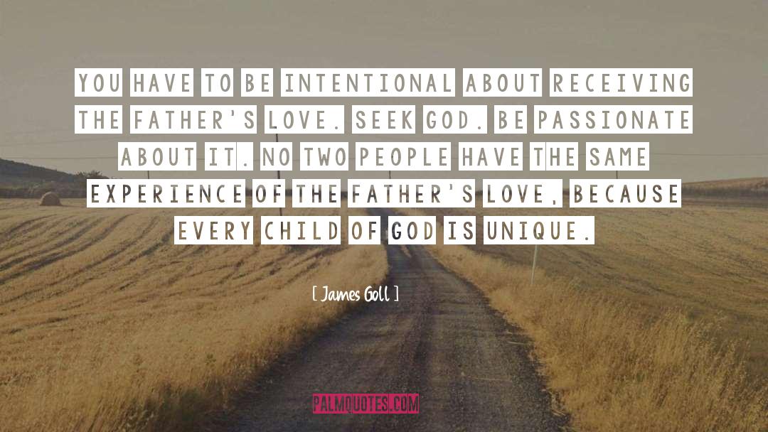 Intentional quotes by James Goll