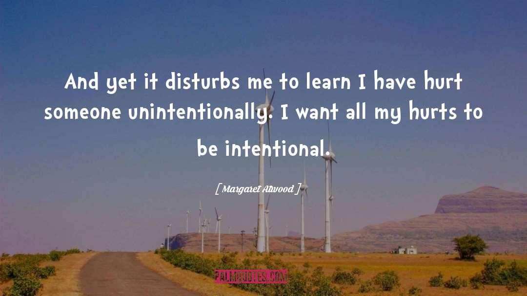 Intentional quotes by Margaret Atwood