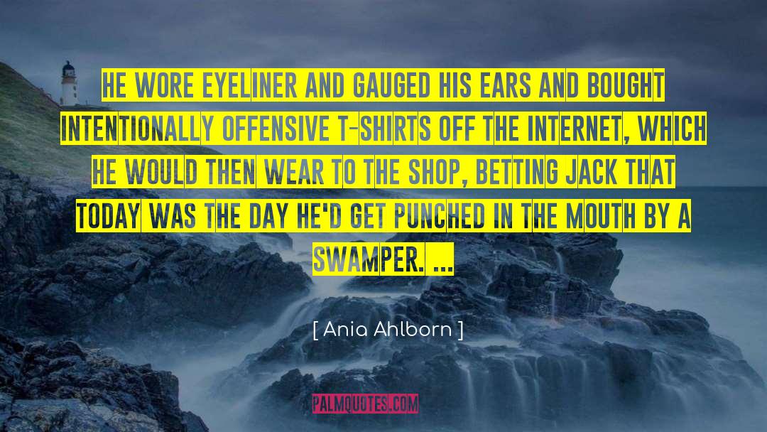 Intentionally quotes by Ania Ahlborn