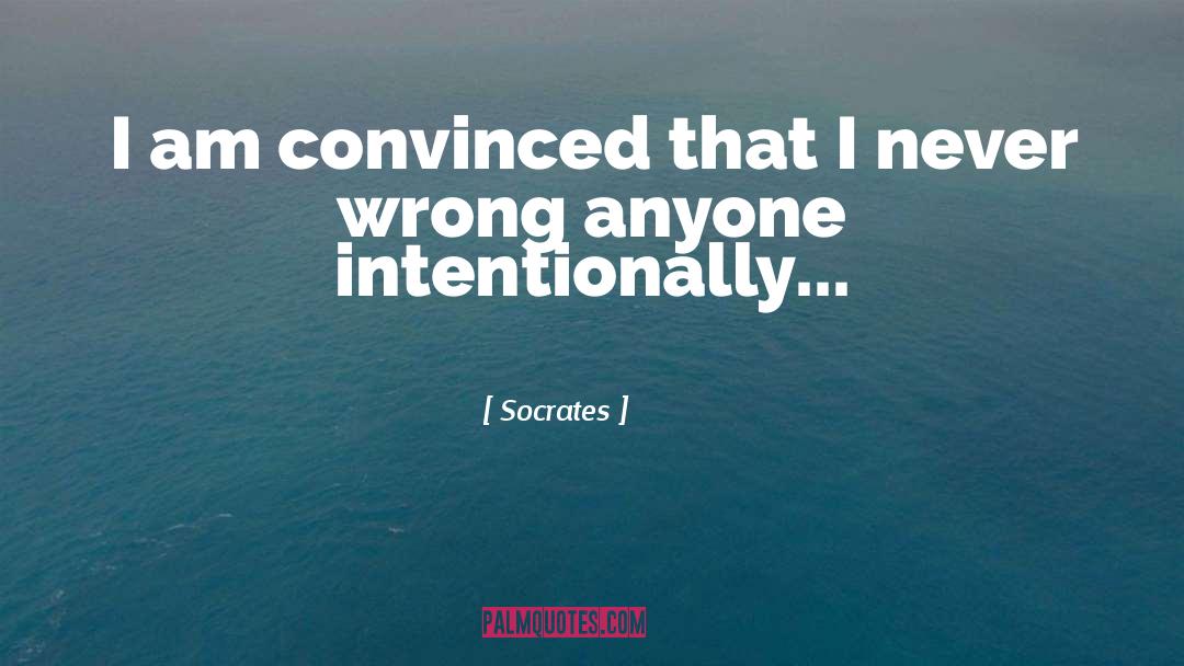 Intentionally quotes by Socrates
