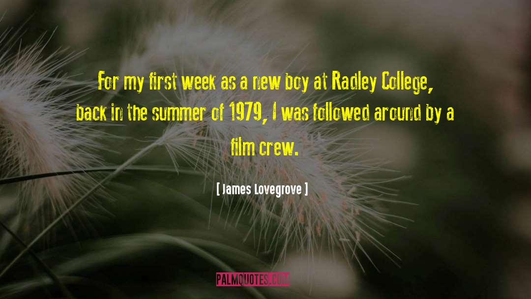 Inter College Fest quotes by James Lovegrove