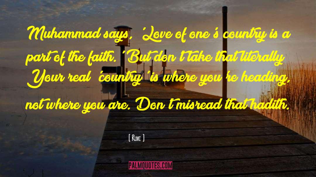 Inter Faith Love quotes by Rumi