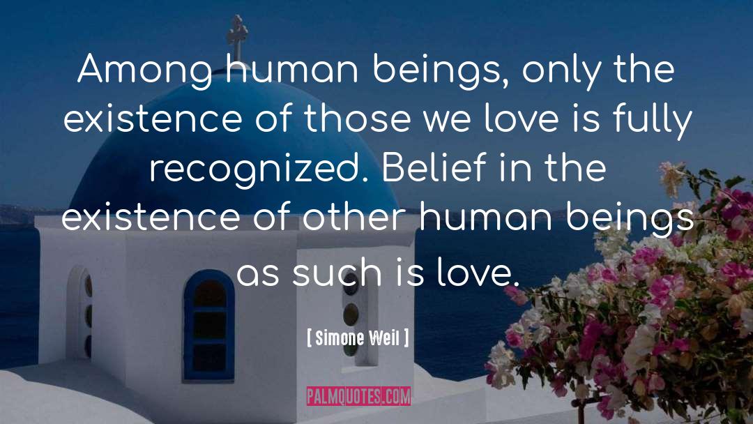 Inter Faith Love quotes by Simone Weil