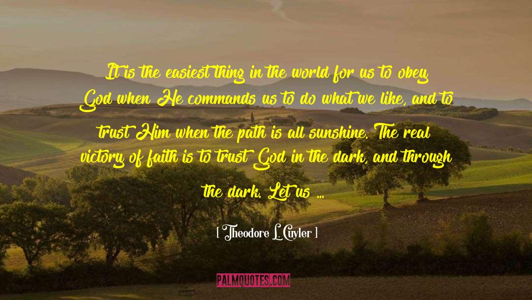 Inter Faith Love quotes by Theodore L. Cuyler