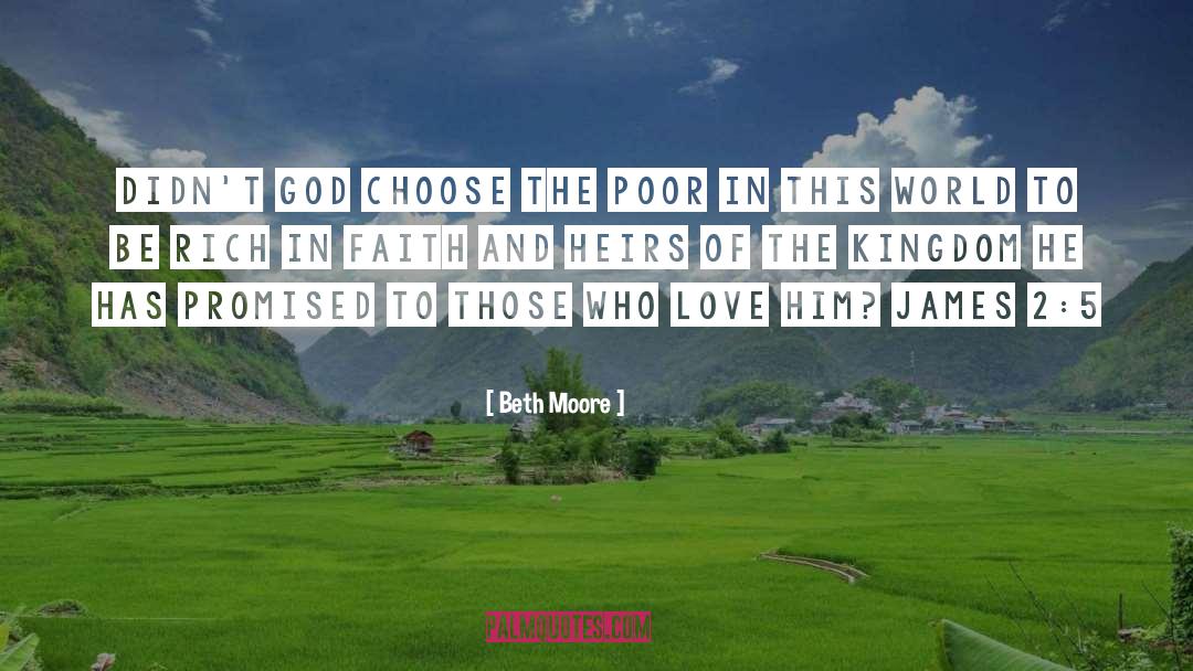 Inter Faith Love quotes by Beth Moore