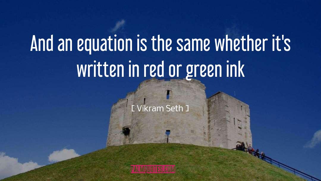 Inter Relatedness quotes by Vikram Seth