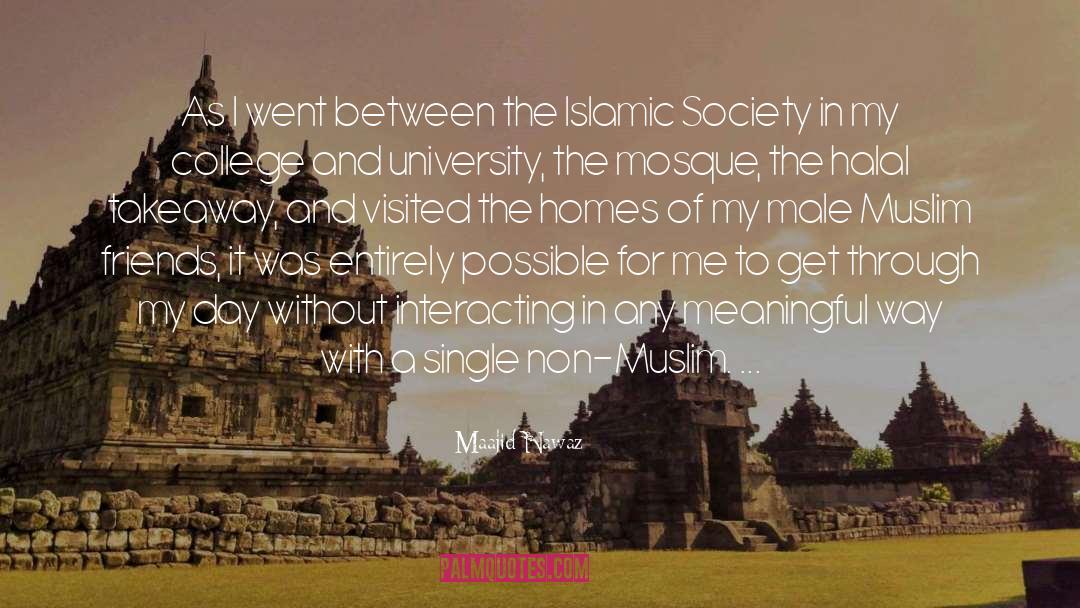 Interacting quotes by Maajid Nawaz