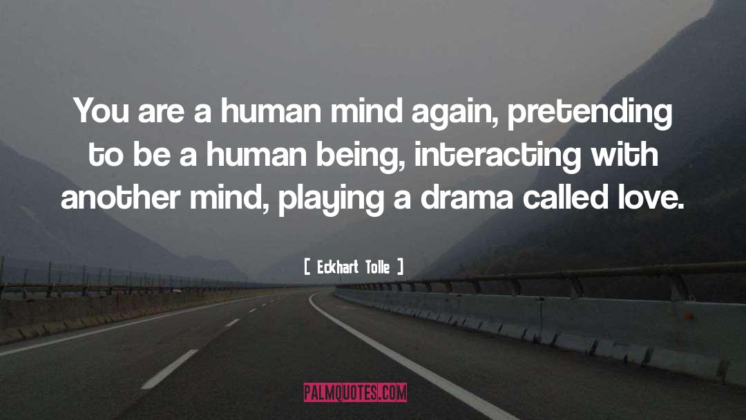 Interacting quotes by Eckhart Tolle