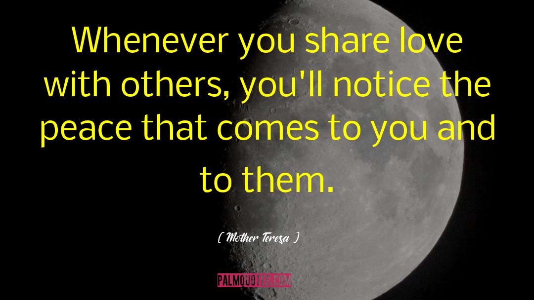 Interaction With Others quotes by Mother Teresa