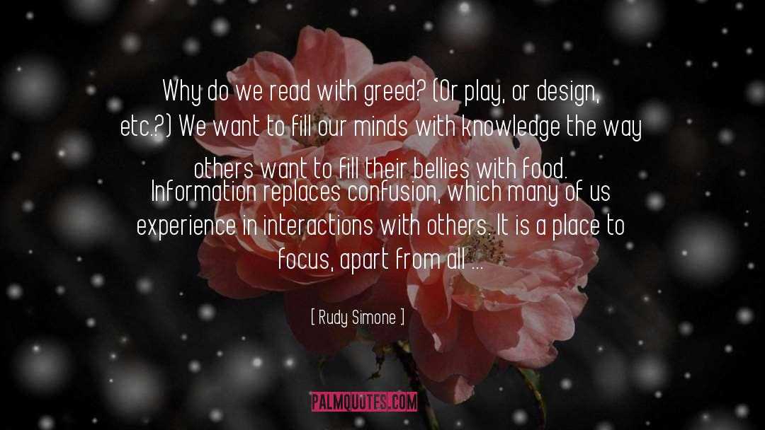 Interactions quotes by Rudy Simone