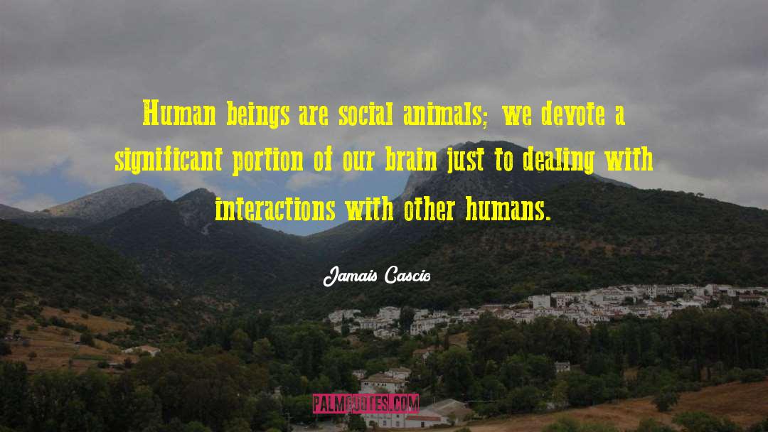 Interactions quotes by Jamais Cascio