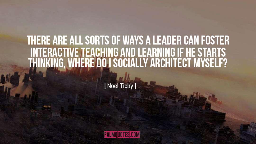 Interactive quotes by Noel Tichy