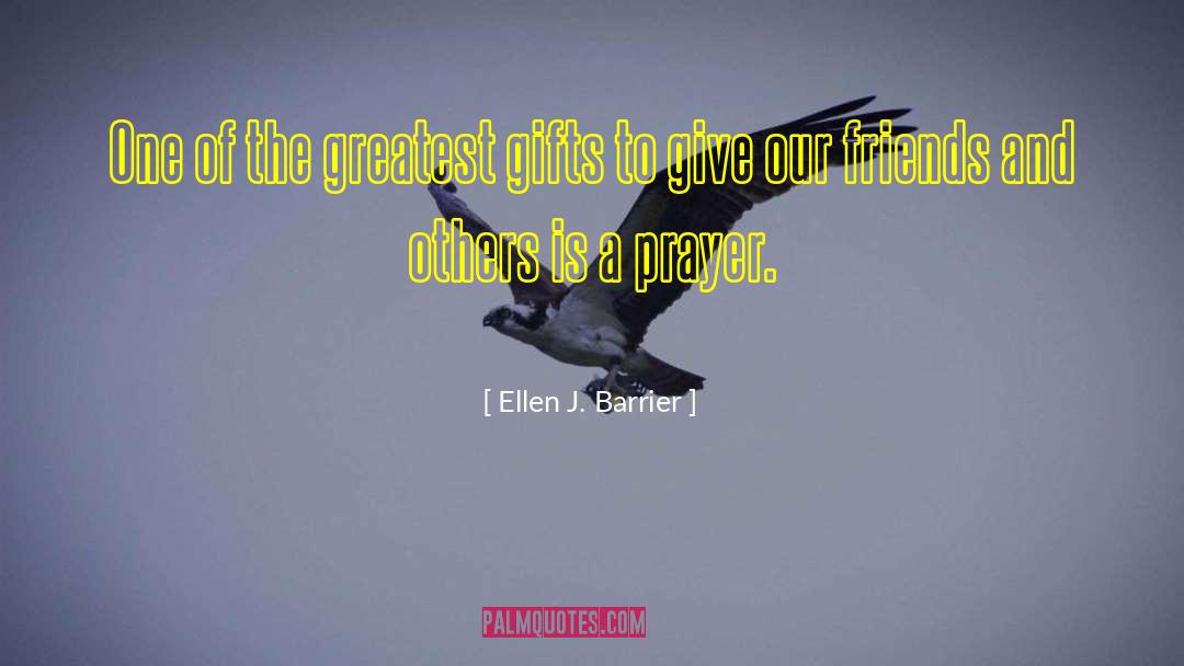 Interceed quotes by Ellen J. Barrier