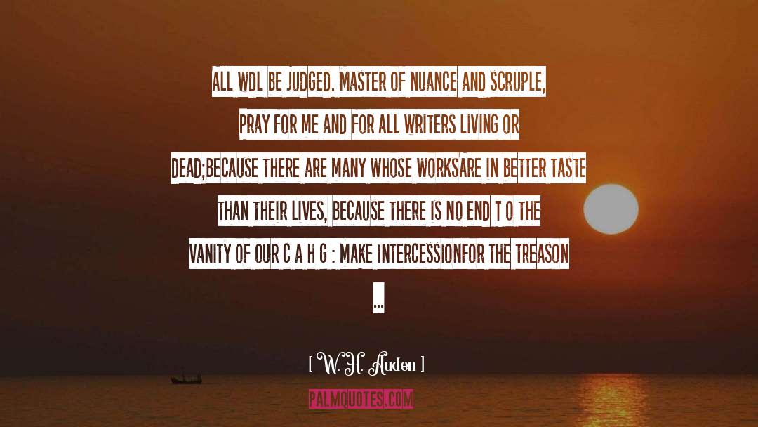 Intercession quotes by W. H. Auden
