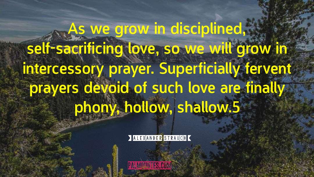 Intercessory Prayer quotes by Alexander Strauch