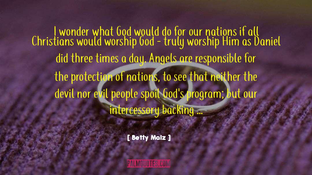 Intercessory quotes by Betty Malz
