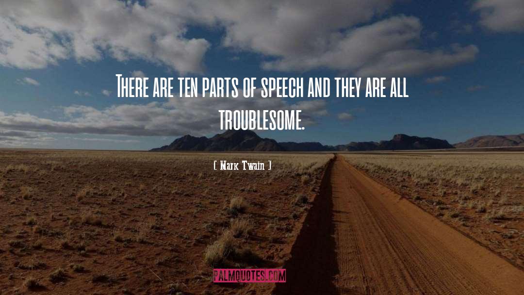 Interchangeability Linguistics quotes by Mark Twain
