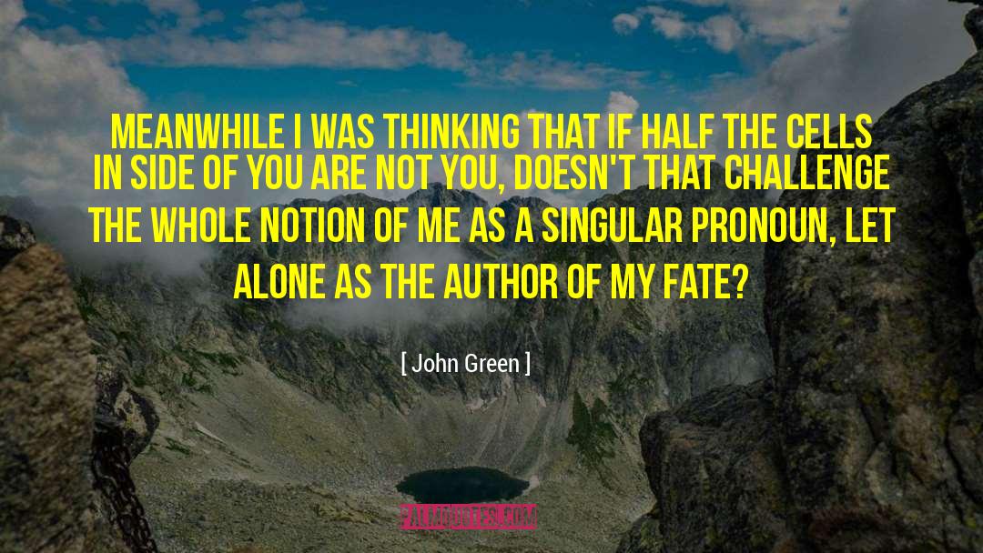 Interchangeability Linguistics quotes by John Green