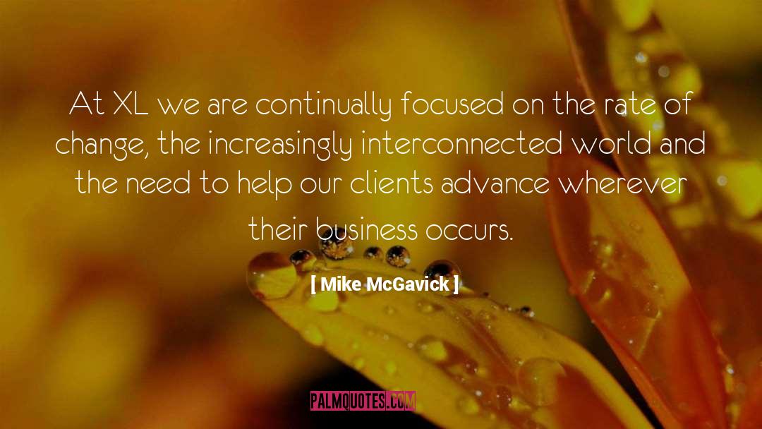 Interconnected quotes by Mike McGavick