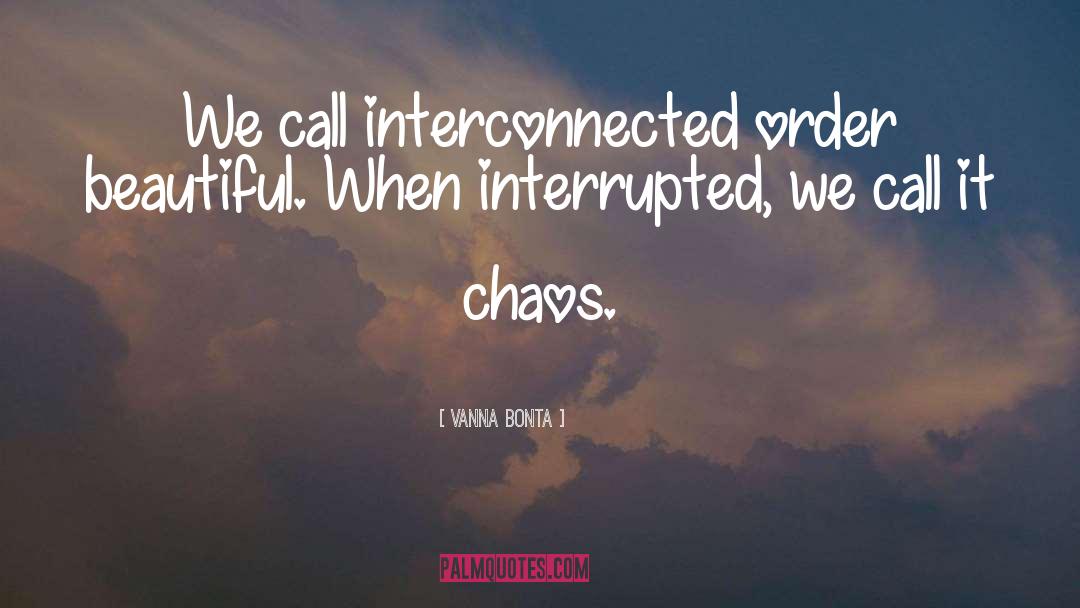 Interconnected quotes by Vanna Bonta
