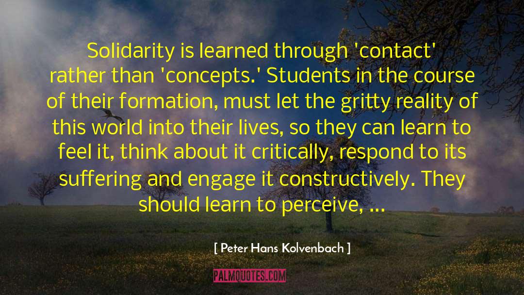 Interconnected World quotes by Peter Hans Kolvenbach