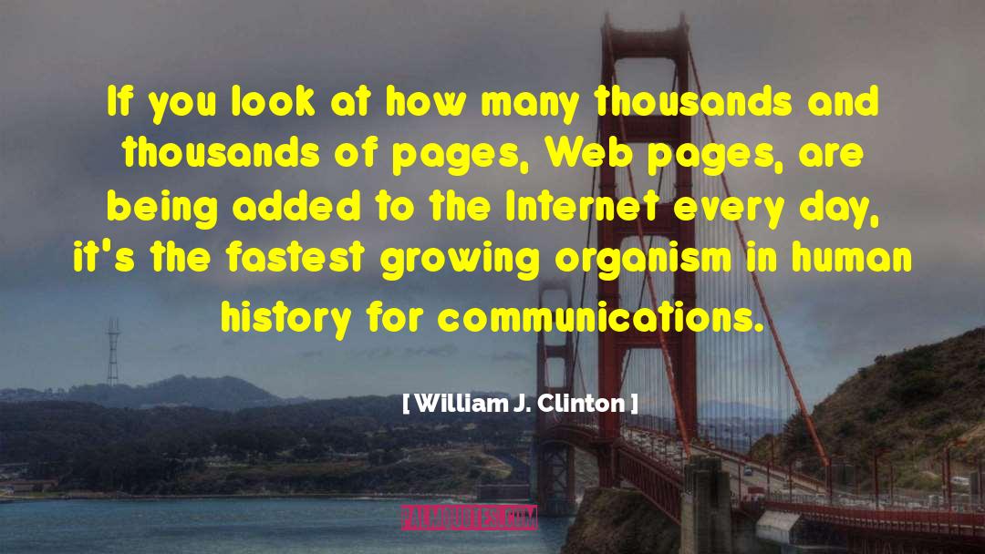 Intercultural Communications quotes by William J. Clinton