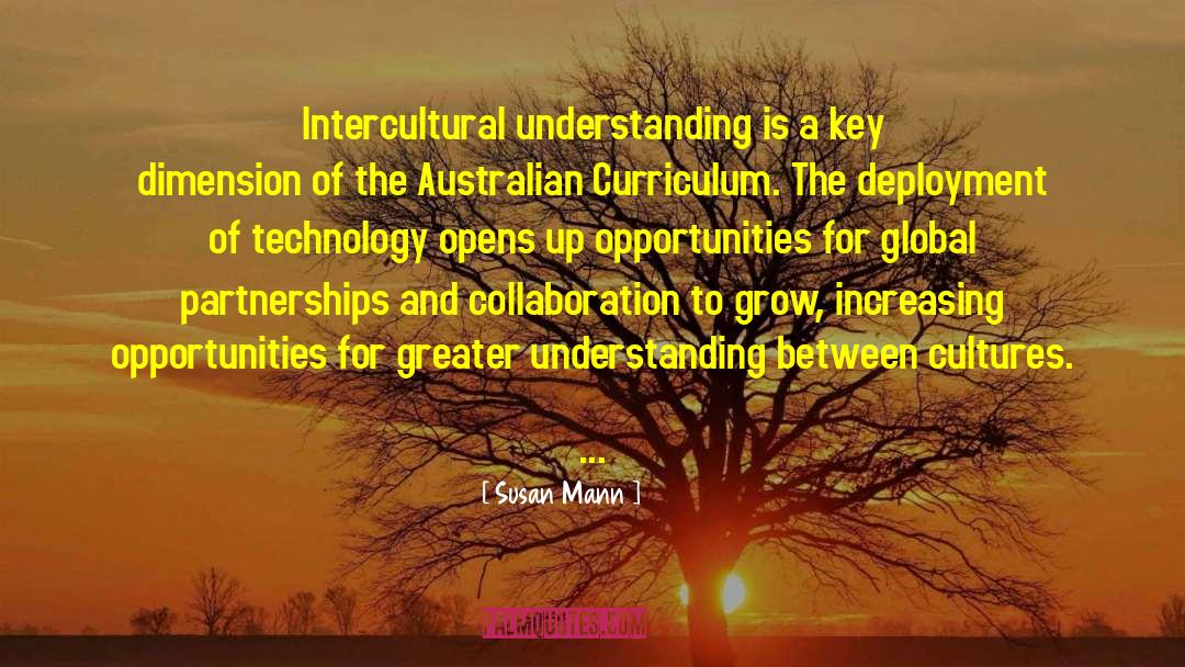 Intercultural quotes by Susan Mann