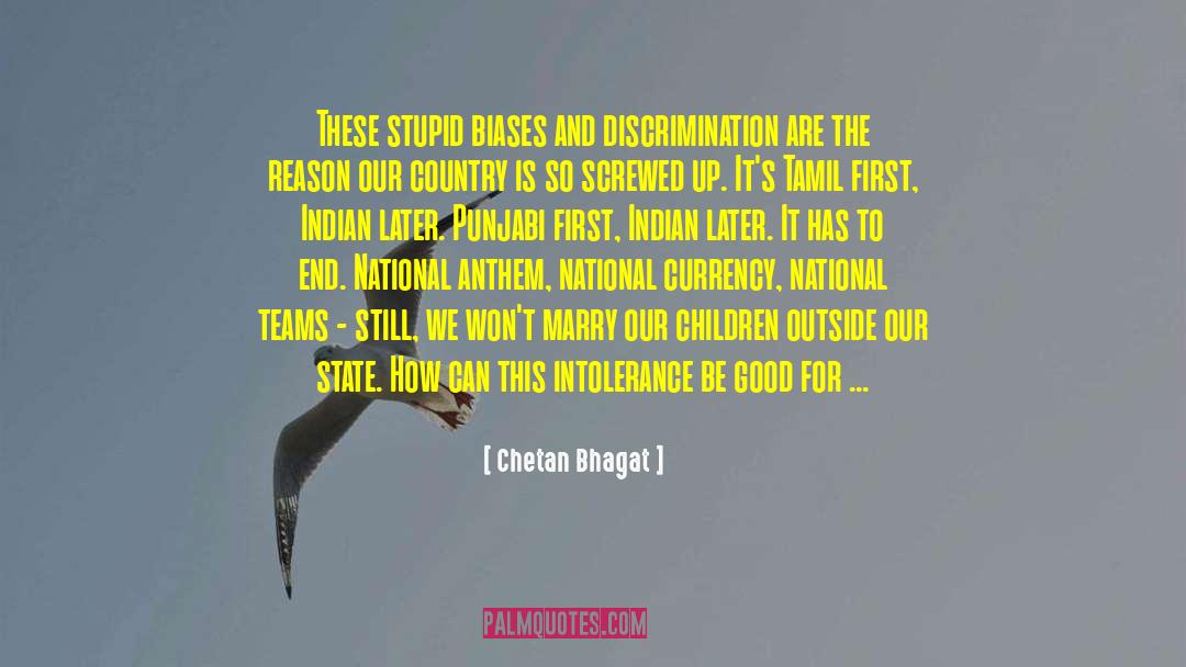 Intercultural quotes by Chetan Bhagat