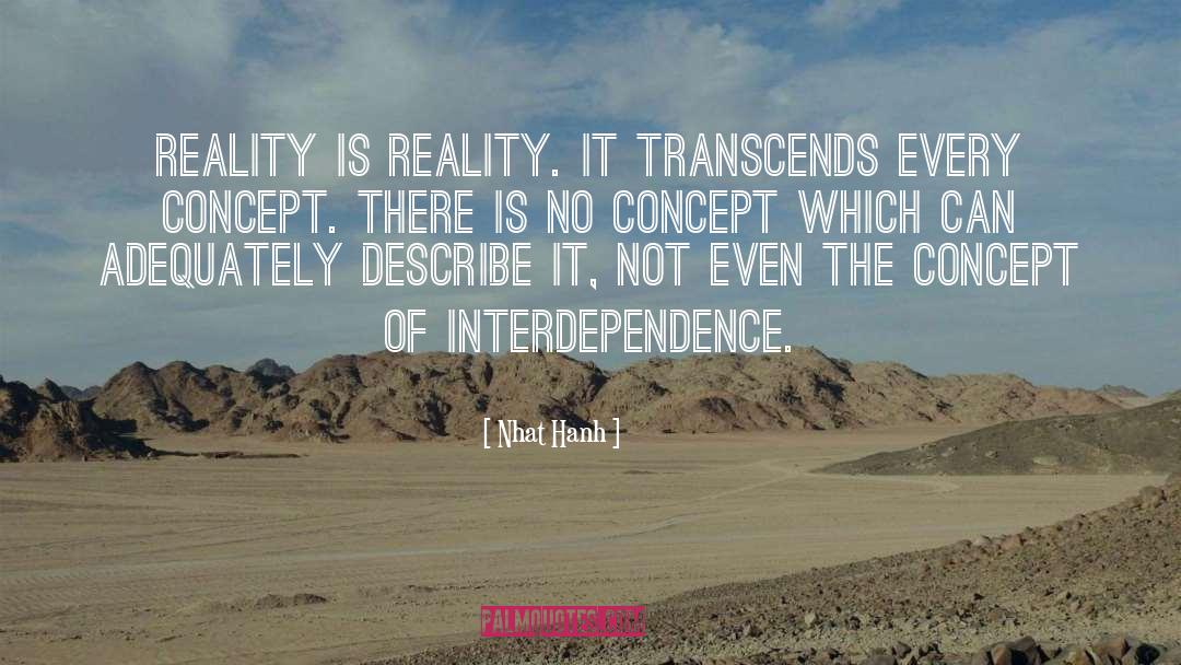 Interdependence quotes by Nhat Hanh