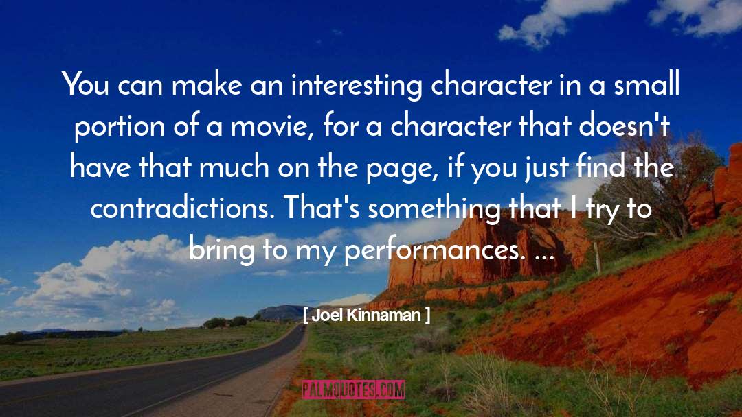 Interesting Conversation quotes by Joel Kinnaman