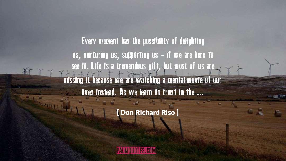 Interesting Life quotes by Don Richard Riso