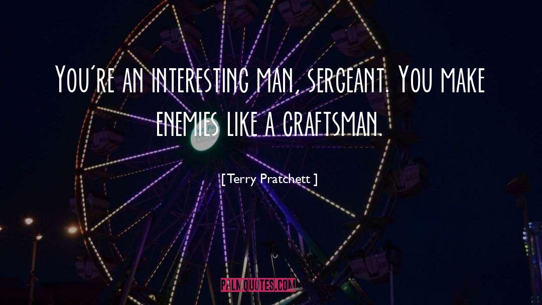 Interesting Man quotes by Terry Pratchett