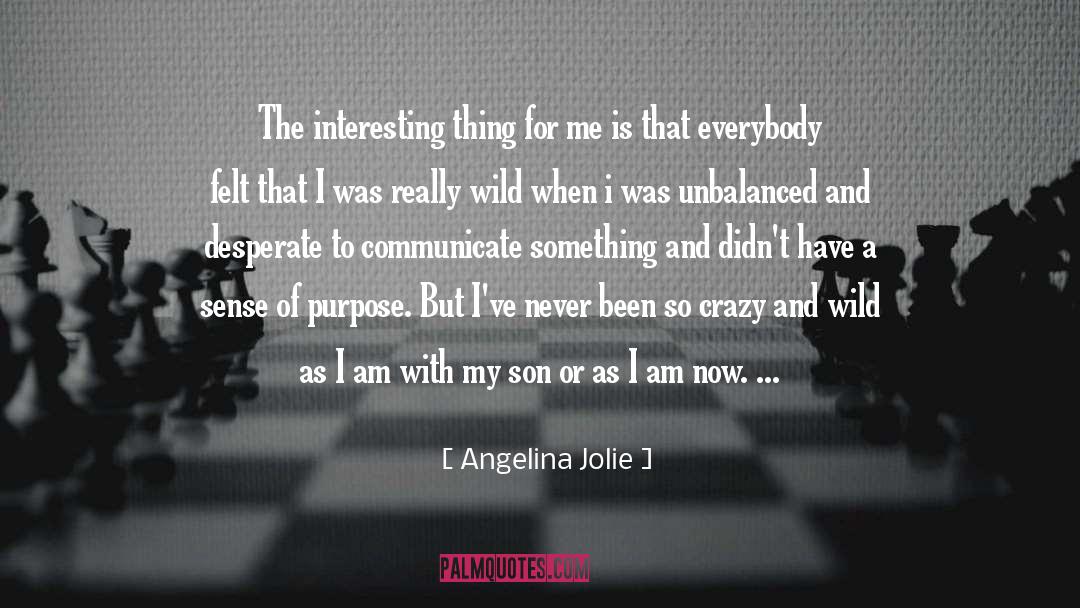 Interesting Things quotes by Angelina Jolie