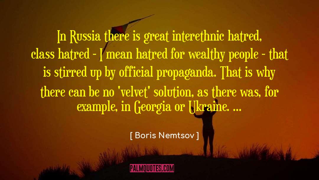 Interethnic quotes by Boris Nemtsov