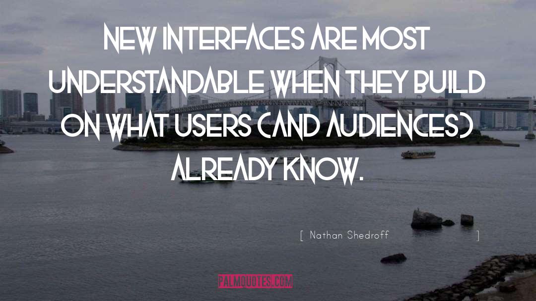 Interfaces quotes by Nathan Shedroff