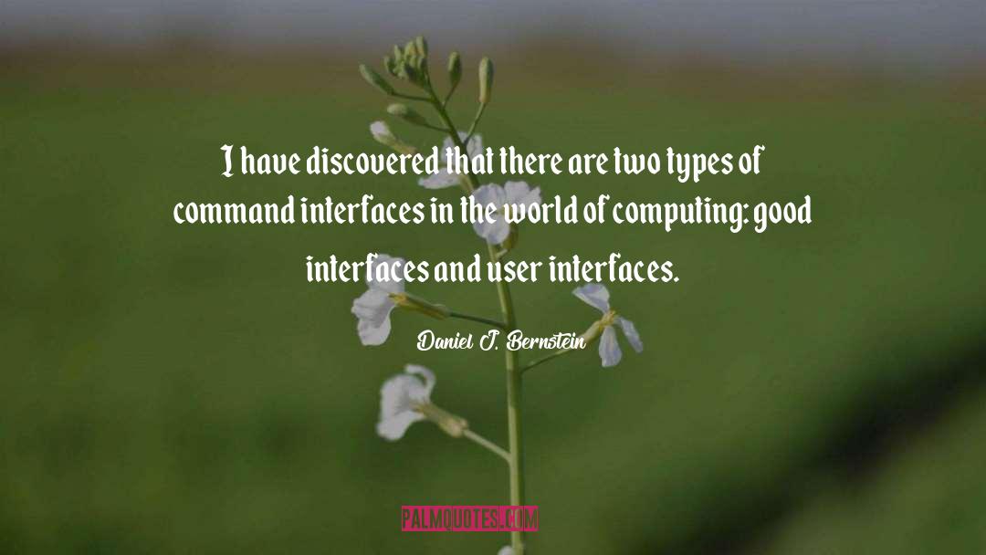 Interfaces quotes by Daniel J. Bernstein