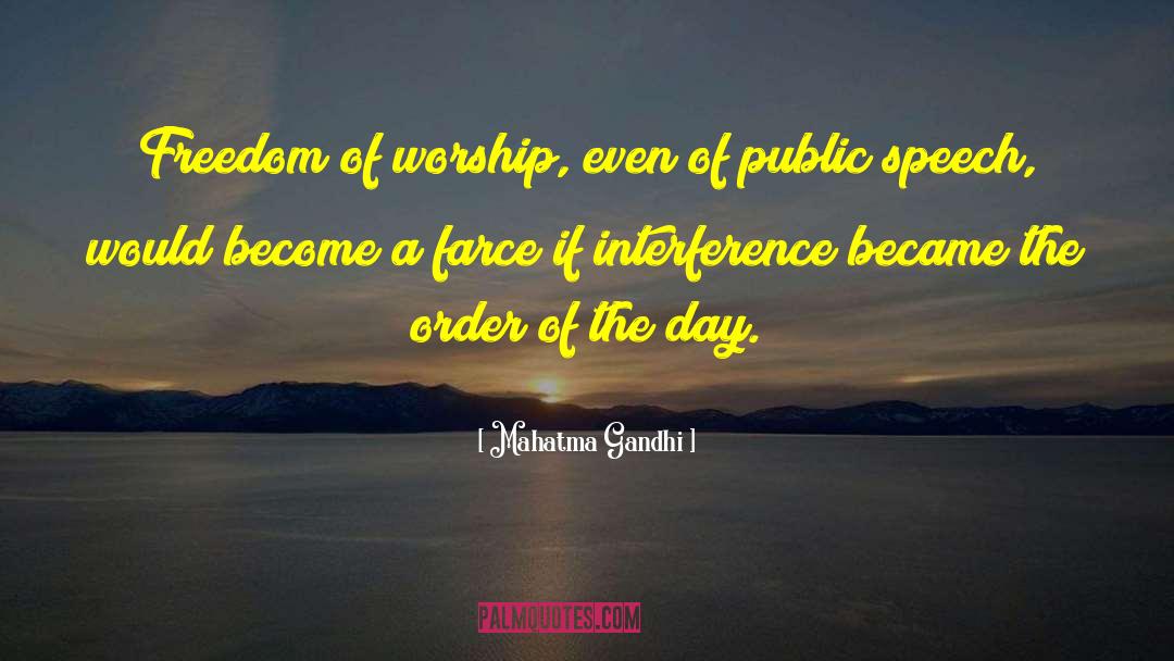 Interference quotes by Mahatma Gandhi