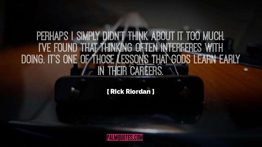 Interferes quotes by Rick Riordan