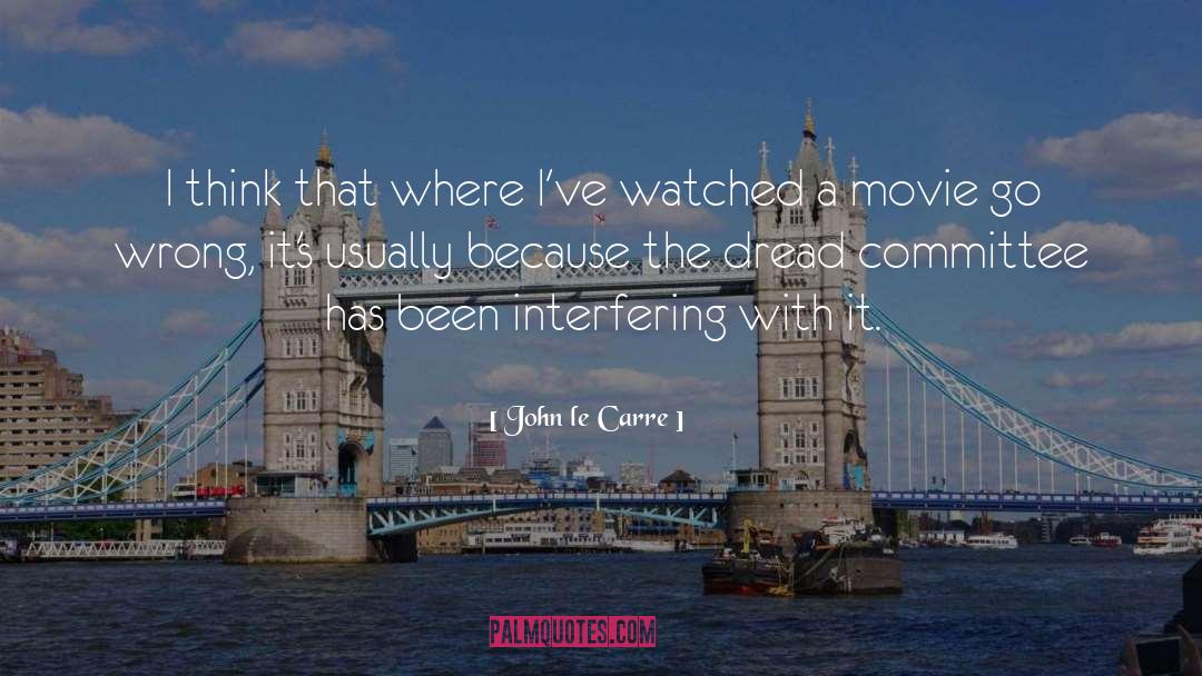 Interfering quotes by John Le Carre
