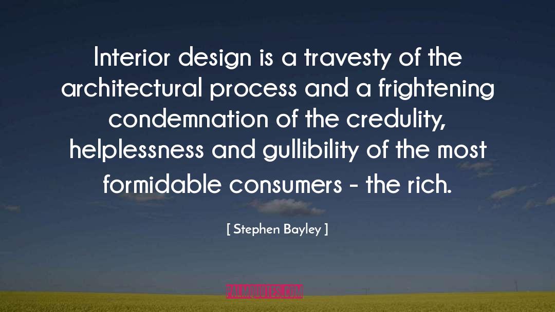 Interior Design quotes by Stephen Bayley