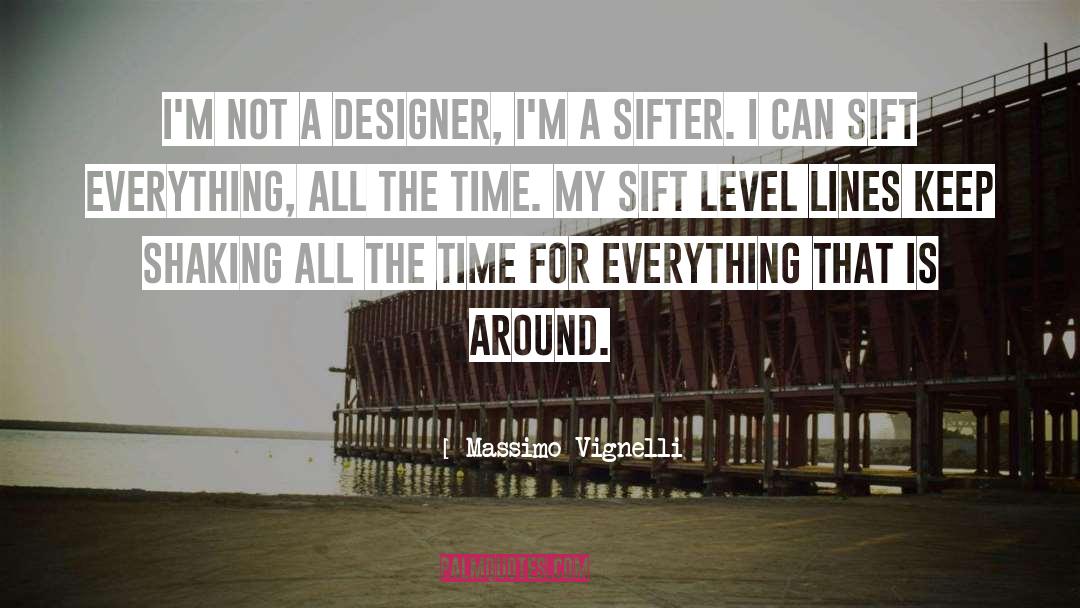 Interior Designer quotes by Massimo Vignelli